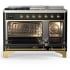 Ilve Majestic III Collection UM48FSNR3BKG - Majestic III 48 inch Dual Fuel Range