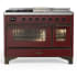 Ilve Majestic III Collection UM48FSNR3BUBLP - Majestic III 48 inch Dual Fuel Range