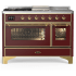 Ilve Majestic III Collection UM48FSNR3BUG - Majestic III 48 inch Dual Fuel Range