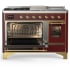 Ilve Majestic III Collection UM48FSNR3BUGLP - Majestic III 48 inch Dual Fuel Range