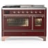Ilve Majestic III Collection UM48FSNR3BUPLP - Majestic III 48 inch Dual Fuel Range