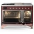 Ilve Majestic III Collection UM48FSNR3BUP - Majestic III 48 inch Dual Fuel Range