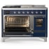 Ilve Majestic III Collection UM48FSNR3MBC - Majestic III 48 inch Dual Fuel Range