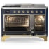 Ilve Majestic III Collection UM48FSNR3MBGLP - Majestic III 48 inch Dual Fuel Range