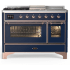 Ilve Majestic III Collection UM48FSNR3MBP - Majestic III 48 inch Dual Fuel Range