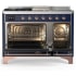 Ilve Majestic III Collection UM48FSNR3MBPLP - Majestic III 48 inch Dual Fuel Range