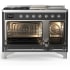 Ilve Majestic III Collection UM48FSNR3MGCLP - Majestic III 48 inch Dual Fuel Range