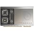 Ilve Majestic III Collection UM48FSNR3RAG - Majestic III 48 inch Dual Fuel Range
