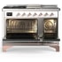 Ilve Majestic III Collection UM48FSNR3RAP - Majestic III 48 inch Dual Fuel Range
