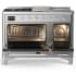 Ilve Majestic III Collection UM48FSNR3SSCLP - Majestic III 48 inch Dual Fuel Range