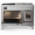 Ilve Majestic III Collection UM48FSNR3SSCLP - Majestic III 48 inch Dual Fuel Range