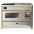 Ilve Majestic III Collection UM48FSNR3SSGLP - Majestic III 48 inch Dual Fuel Range