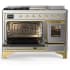 Ilve Majestic III Collection UM48FSNR3SSGLP - Majestic III 48 inch Dual Fuel Range