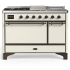 Ilve Majestic III Collection UM48FSQNR3AWBLP - 48 inch Dual Fuel Range