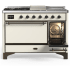 Ilve Majestic III Collection UM48FSQNR3AWBLP - 48 inch Dual Fuel Range
