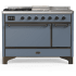 Ilve Majestic III Collection UM48FSQNR3BGBLP - 48 inch Dual Fuel Range