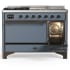 Ilve Majestic III Collection UM48FSQNR3BGBLP - 48 inch Dual Fuel Range