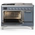 Ilve Majestic III Collection UM48FSQNR3BGCLP - 48 inch Dual Fuel Range