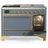 Ilve Majestic III Collection UM48FSQNR3BGGLP - 48 inch Dual Fuel Range