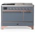 Ilve Majestic III Collection UM48FSQNR3BGPLP - 48 inch Dual Fuel Range