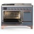 Ilve Majestic III Collection UM48FSQNR3BGPLP - 48 inch Dual Fuel Range