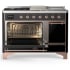 Ilve Majestic III Collection UM48FSQNR3BKPLP - Majestic III 48 inch Dual Fuel Range