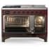 Ilve Majestic III Collection UM48FSQNR3BUBLP - Majestic III 48 inch Dual Fuel Range