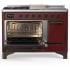 Ilve Majestic III Collection UM48FSQNR3BUBLP - Majestic III 48 inch Dual Fuel Range