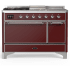 Ilve Majestic III Collection UM48FSQNR3BUC - Majestic III 48 inch Dual Fuel Range