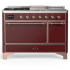 Ilve Majestic III Collection UM48FSQNR3BUPLP - Majestic III 48 inch Dual Fuel Range