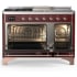 Ilve Majestic III Collection UM48FSQNR3BUPLP - Majestic III 48 inch Dual Fuel Range