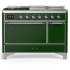 Ilve Majestic III Collection UM48FSQNR3EGCLP - Majestic III 48 inch Dual Fuel Range