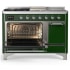 Ilve Majestic III Collection UM48FSQNR3EGCLP - Majestic III 48 inch Dual Fuel Range