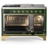 Ilve Majestic III Collection UM48FSQNR3EGGLP - Majestic III 48 inch Dual Fuel Range
