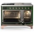 Ilve Majestic III Collection UM48FSQNR3EGPLP - Majestic III 48 inch Dual Fuel Range