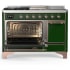 Ilve Majestic III Collection UM48FSQNR3EGPLP - Majestic III 48 inch Dual Fuel Range