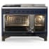 Ilve Majestic III Collection UM48FSQNR3MBBLP - Majestic III 48 inch Dual Fuel Range