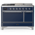 Ilve Majestic III Collection UM48FSQNR3MBCLP - Majestic III 48 inch Dual Fuel Range