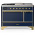 Ilve Majestic III Collection UM48FSQNR3MBG - Majestic III 48 inch Dual Fuel Range