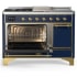 Ilve Majestic III Collection UM48FSQNR3MBGLP - Majestic III 48 inch Dual Fuel Range