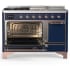 Ilve Majestic III Collection UM48FSQNR3MBPLP - Majestic III 48 inch Dual Fuel Range