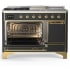 Ilve Majestic III Collection UM48FSQNR3MGG - Majestic III 48 inch Dual Fuel Range