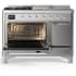 Ilve Majestic III Collection UM48FSQNR3SSCLP - Majestic III 48 inch Dual Fuel Range