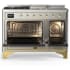 Ilve Majestic III Collection UM48FSQNR3SSGLP - Majestic III 48 inch Dual Fuel Range