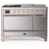 Ilve Majestic III Collection UM48FSQNR3SSPLP - Majestic III 48 inch Dual Fuel Range