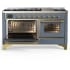Ilve Majestic III Collection UM60FNR3BGGLP - Majestic III 60 inch Dual Fuel Range
