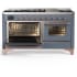 Ilve Majestic III Collection UM60FNR3BGP - Majestic III 60 inch Dual Fuel Range