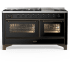 Ilve Majestic III Collection UM60FNR3BKB - Majestic III 60 inch Dual Fuel Range
