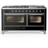 Ilve Majestic III Collection UM60FNR3BKCLP - Majestic III 60 inch Dual Fuel Range