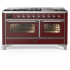 Ilve Majestic III Collection UM60FNR3BUCLP - Majestic III 60 inch Dual Fuel Range